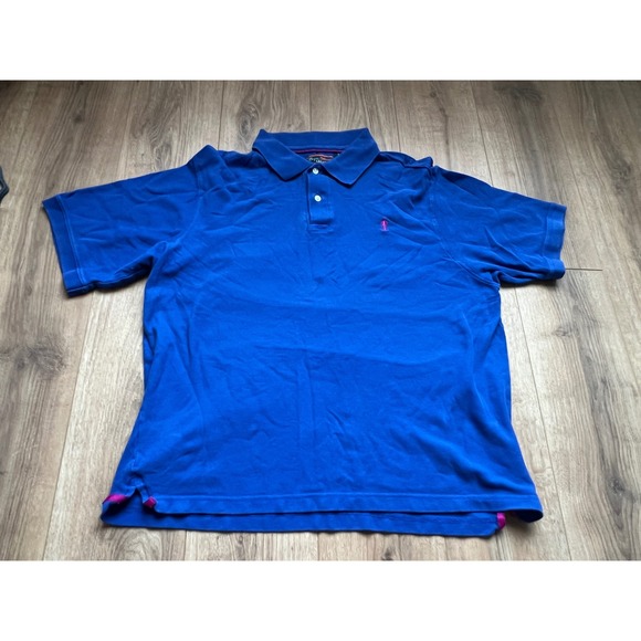 Payne Stewart Men's Royal Blue Polo Shirt Size‎ Large - Picture 1 of 9